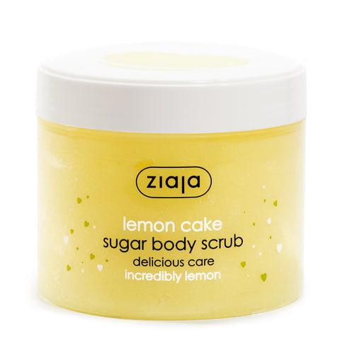 Lemon Cake - Sugar Body Scrub - Delicious Skin Care